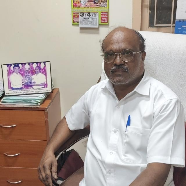 Portrait of S. Periyasamy, Founder & CEO