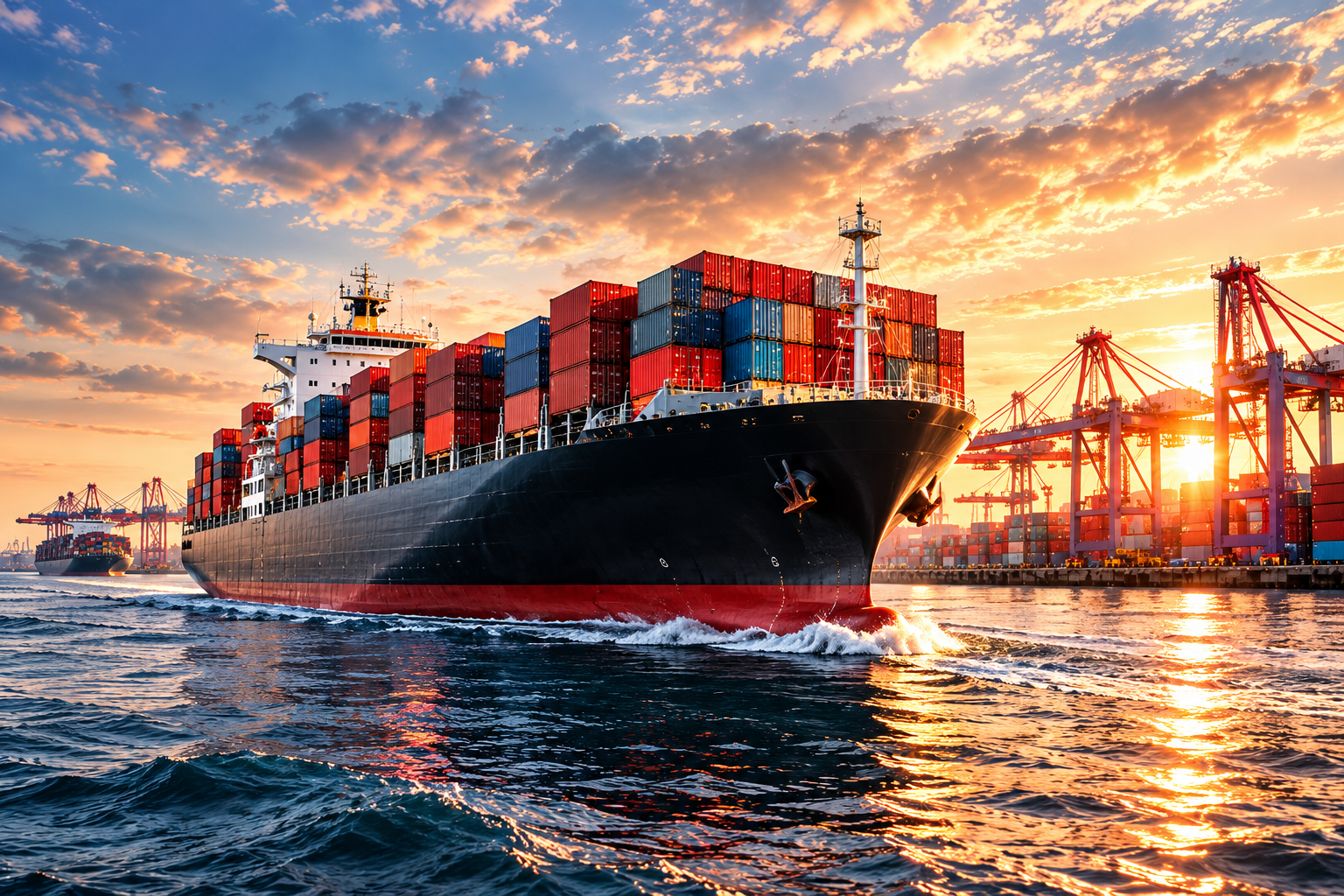 Container ship