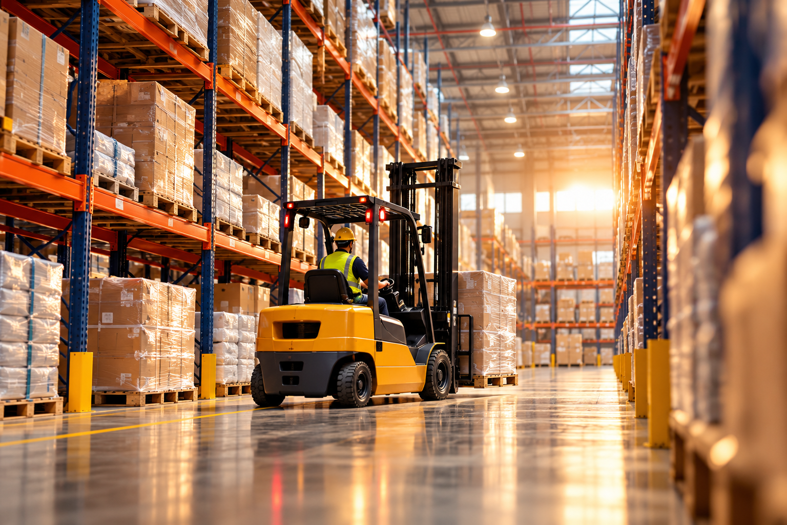 Warehouse interior